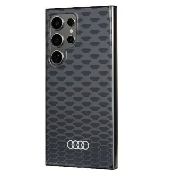 Audi IML Stitching Pattern MagSafe Case S24 Ultra S928 black/black hardcase AU-IMLMS24U-Q5/D3-BK