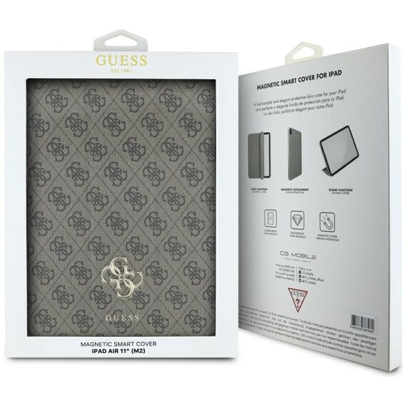 Guess GUFC11RM24PS4SGW iPad Air 11" 2024 brown/brown Magnetic 4G Big Logo - Tablet Accessories - Tablet PC & Accessories - Techbox