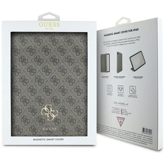 Guess GUFC13RM24PS4SGW iPad Air 13" 2024 brown Magnetic 4G Big Logo | Techbox