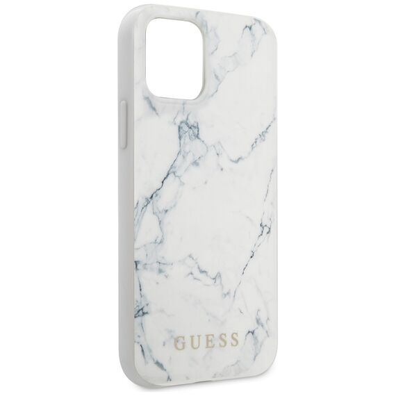 Guess Marble Case for iPhone 12 mini 5.4" - White - Uncategorized Cases (2) - Cases - Techbox