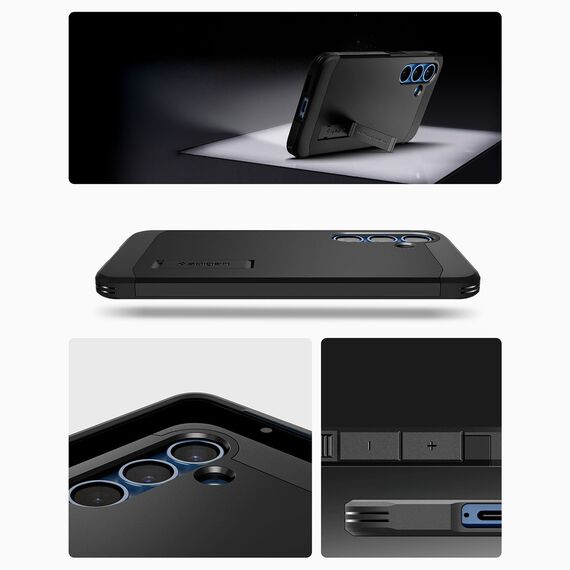 Spigen Tough Armor MagSafe case for Samsung Galaxy S25 - black - Samsung Cases - Cases - Techbox