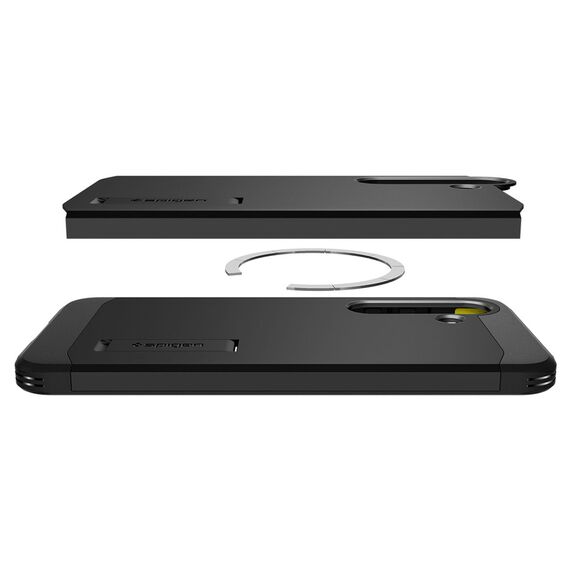 Spigen Tough Armor MagSafe case for Samsung Galaxy S25 - black - Samsung Cases - Cases - Techbox