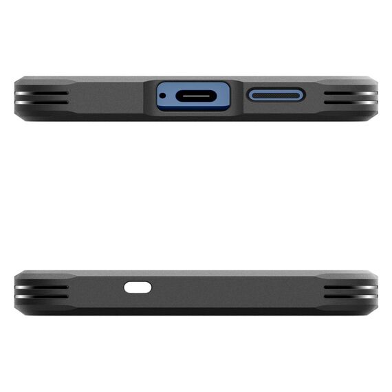 Spigen Tough Armor MagSafe case for Samsung Galaxy S25 - black - Samsung Cases - Cases - Techbox