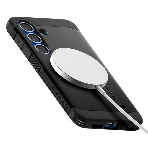 Spigen Tough Armor MagSafe case for Samsung Galaxy S25 - black - Samsung Cases - Cases - Techbox