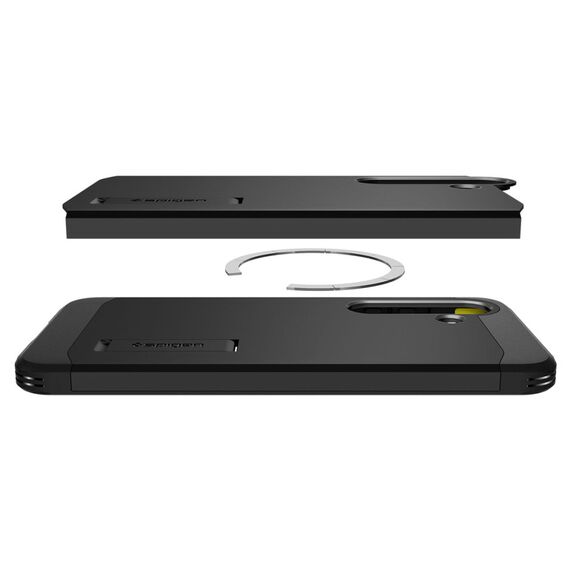 Spigen Tough Armor MagSafe case for Samsung Galaxy S25 - black - Samsung Cases - Cases - Techbox