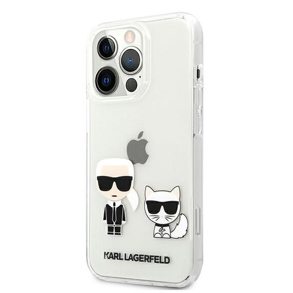 Karl Lagerfeld Karl &amp; Choupette Case for iPhone 13 Pro Max 6.7" - Transparent - Uncategorized Cases (2) - Cases - Techbox