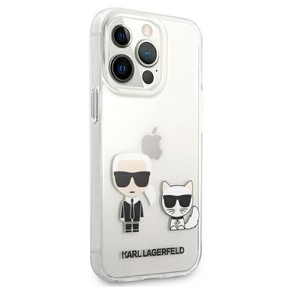 Karl Lagerfeld Karl &amp; Choupette Case for iPhone 13 Pro Max 6.7" - Transparent - Uncategorized Cases (2) - Cases - Techbox