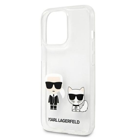 Karl Lagerfeld Karl &amp; Choupette Case for iPhone 13 Pro Max 6.7" - Transparent - Uncategorized Cases (2) - Cases - Techbox