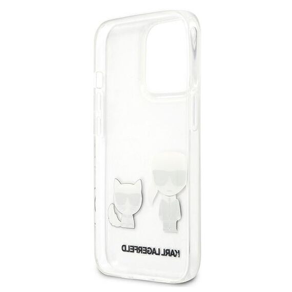 Karl Lagerfeld Karl &amp; Choupette Case for iPhone 13 Pro Max 6.7" - Transparent - Uncategorized Cases (2) - Cases - Techbox