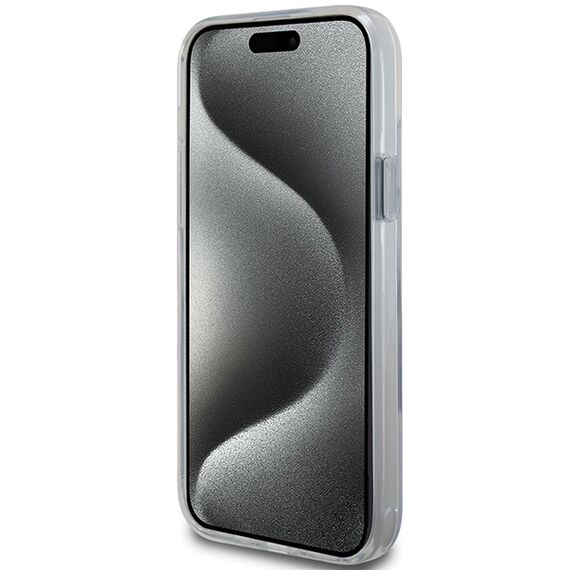 Karl Lagerfeld KLHMP15MHMRSKCH iPhone 15 Plus / 14 Plus 6.7" white/white hardcase Ring Stand Karl&amp;Choupette MagSafe