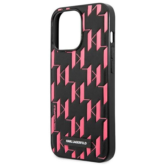 Karl Lagerfeld Monogram Plaque iPhone 13 Pro / 13 6.1" Case - Pink | Techbox