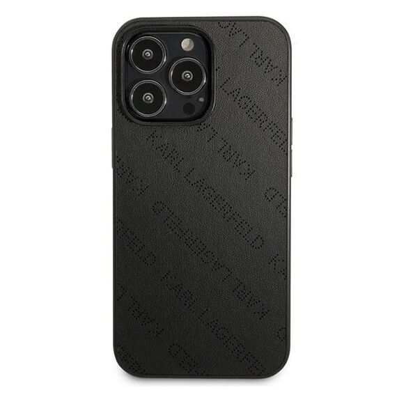 Karl Lagerfeld Perforated Allover Case for iPhone 13 Pro / 13 6.1" - Black - Uncategorized Cases (2) - Cases - Techbox