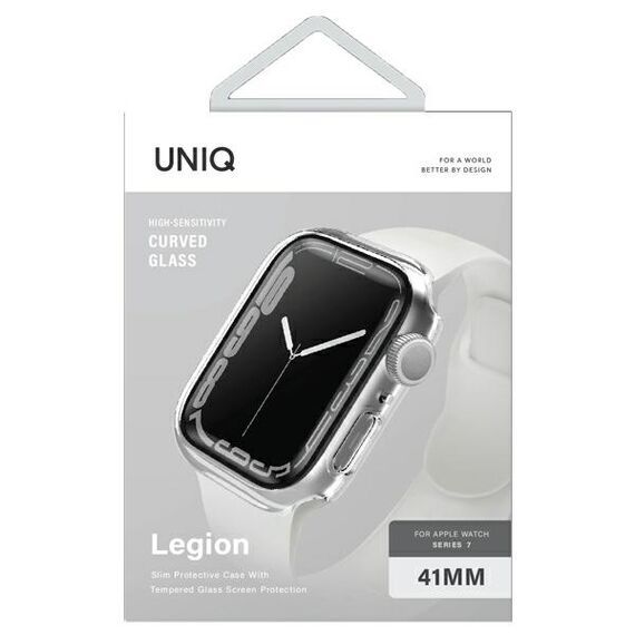 Uniq Legion Case Apple Watch Series 7/8/9 41mm Clear | Techbox