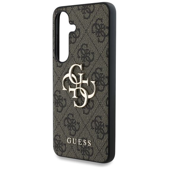 Guess Big 4G Logo Classic Logo Case for Samsung Galaxy S25 Brown | Techbox