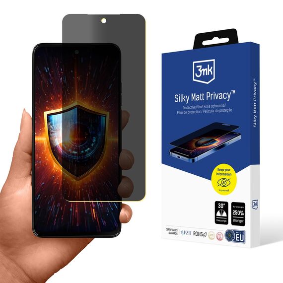 Privacy Film 3mk Silky Matt Privacy for Motorola Moto G15 / G15 Power