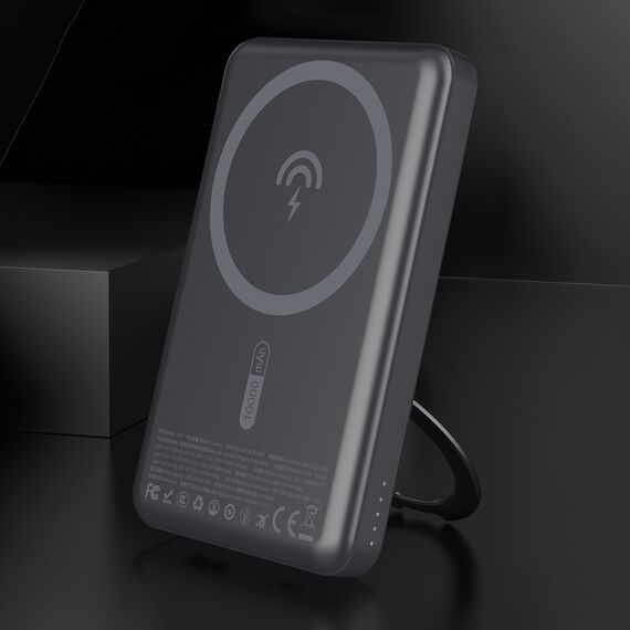 Dudao K28S 20W PD 5000mAh Powerbank with MagSafe and Stand - Gray | Techbox