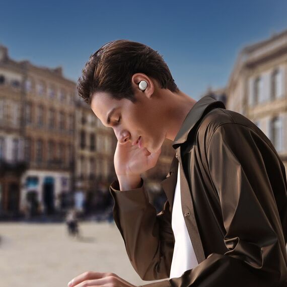 Joyroom Jdots JR-DB3 TWS Wireless Headphones - White - Headsets - Speakers & Headphones - Techbox