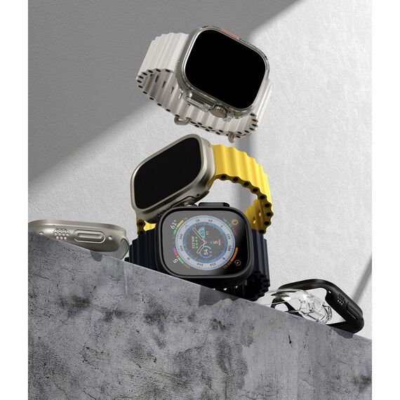 Ringke Slim 2-pack Case for Apple Watch Ultra 1/2 (49mm) - Clear &amp; Titanium | Techbox