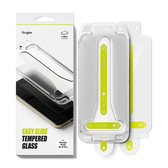 Ringke Easy Slide Tempered Glass 2-pack for Google Pixel 9 / 9 Pro | Techbox