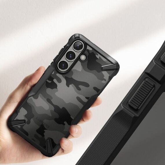 Ringke Fusion X Case for Samsung Galaxy S25+ - Black Camo | Techbox