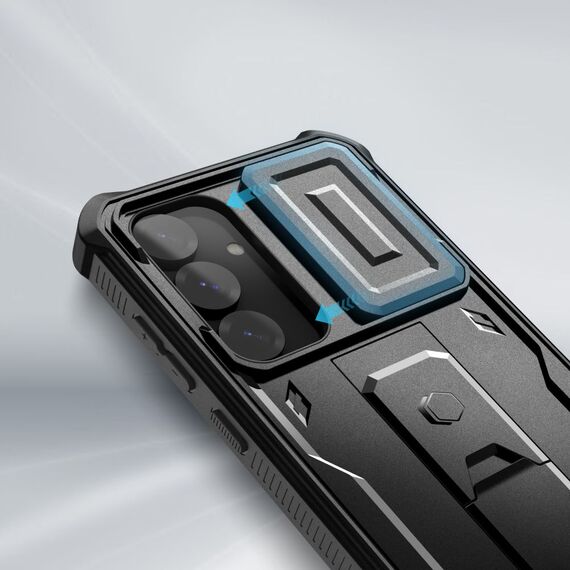 Tech-Protect Kevlar Cam+ Case for Samsung Galaxy S25+ - Black - Samsung Cases - Cases - Techbox