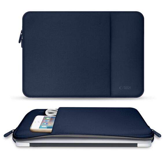 Tech-Protect Neoprene Laptop Case 15-16" - Navy Blue | Techbox