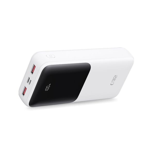 Powerbank Tech-Protect PB02 20000mAh 22.5W - white - Powerbanks - Smartphone Chargers - Techbox