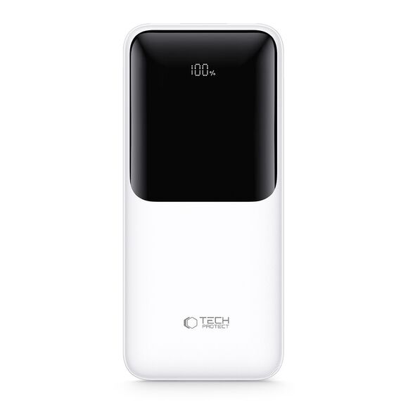 Powerbank Tech-Protect PB02 20000mAh 22.5W - white - Powerbanks - Smartphone Chargers - Techbox
