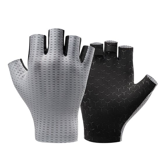 Rockbros Breathable Short Finger Cycling Gloves, Size: XL - Gray - Bicycle - Sports & Fitness - Techbox