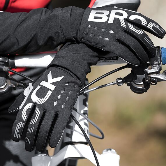 Rockbros cycling gloves, insulated, long, size: M - black and gray - Bicycle - Sports & Fitness - Techbox