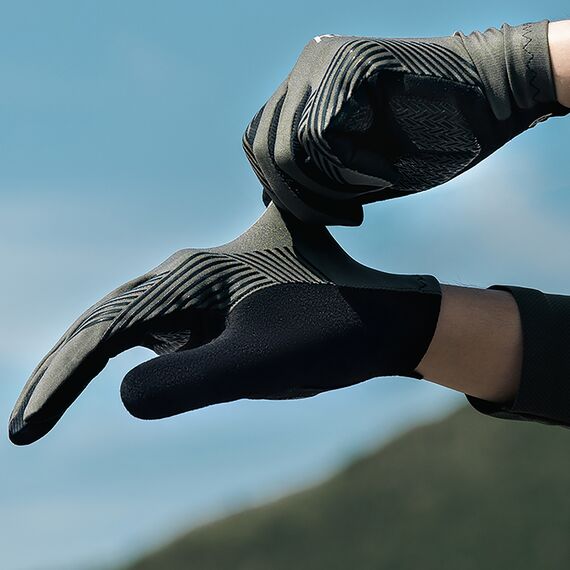 Rockbros cycling gloves spring/summer/autumn, full, size: S - green - Bicycle - Sports & Fitness - Techbox