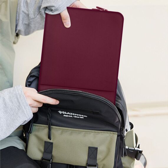 Tech-Protect Neoprene Laptop Case 13" - Burgundy | Techbox