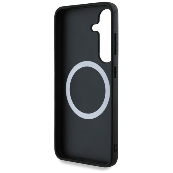 BMW Leather Carbon MagSafe Case for Samsung Galaxy S25 - Black | Techbox