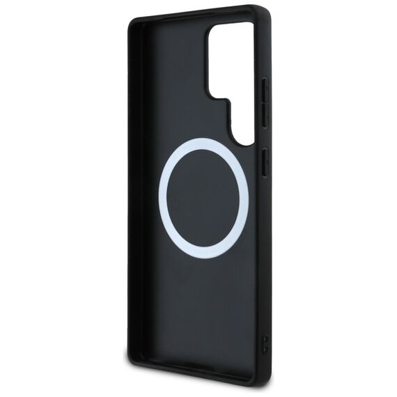 BMW Leather Carbon MagSafe Case for Samsung Galaxy S25 Ultra - Black | Techbox