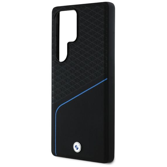 BMW Leather Textured and Smooth MagSafe case for Samsung Galaxy S25 Ultra - black - Samsung Cases - Cases - Techbox