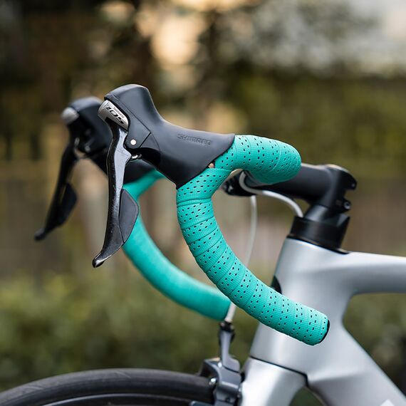 Rockbros Handlebar Tape Perforated Silicone - Green | Techbox