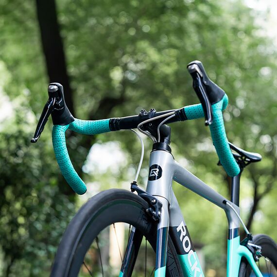 Rockbros Handlebar Tape Perforated Silicone - Green | Techbox