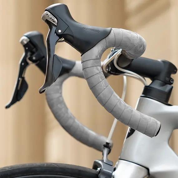 Rockbros PU Handlebar Tape "Velour" Pattern - Grey - Bicycle - Sports & Fitness - Techbox