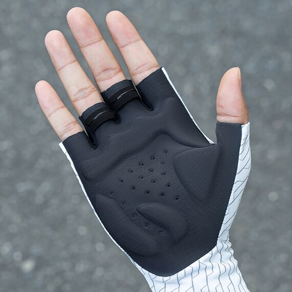 Rockbros Road Cycling Gloves Size: M - Black and White - Bicycle - Sports & Fitness - Techbox