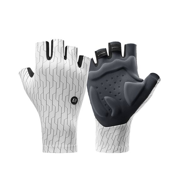 Rockbros Road Cycling Gloves Size: S - Black and White - Bicycle - Sports & Fitness - Techbox