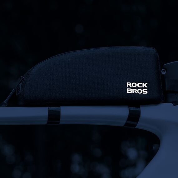 Rockbros Top Tube Frame Bag 0.9l - Black | Techbox