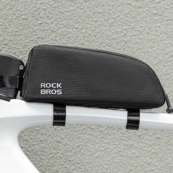 Rockbros Top Tube Frame Bag 0.9l - Black | Techbox