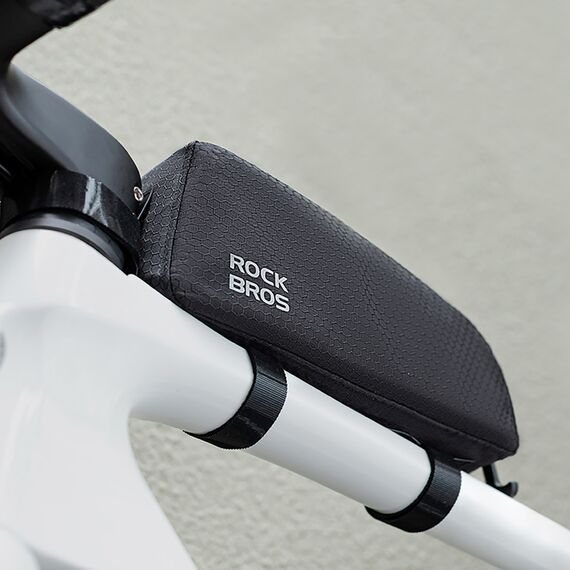Rockbros Top Tube Frame Bag 0.9l - Black | Techbox