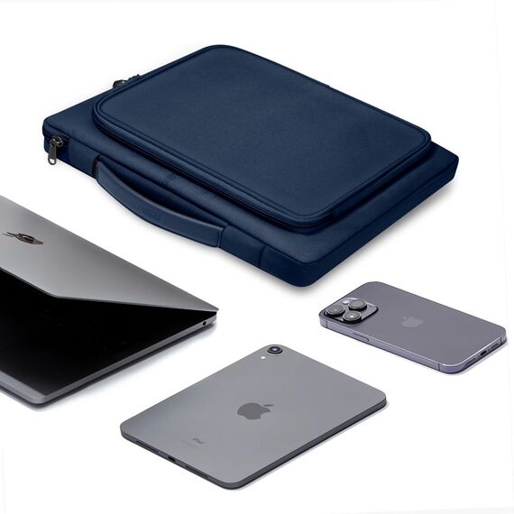 Tech-Protect Basic Bag for 15-16" laptop - blue