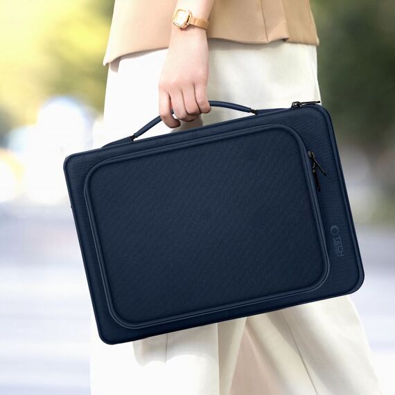 Tech-Protect Basic Bag for 15-16" laptop - blue
