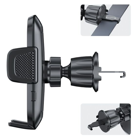 Tech-Protect V8 Car Holder for CD Slot or Air Vent Mount - Black