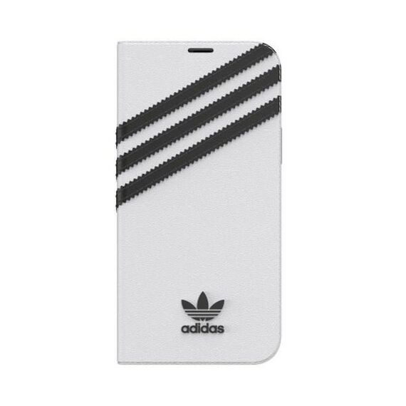 Adidas OR Booklet Case PU for iPhone 12 / 12 Pro 6.1" - white and black - Uncategorized Cases (2) - Cases - Techbox