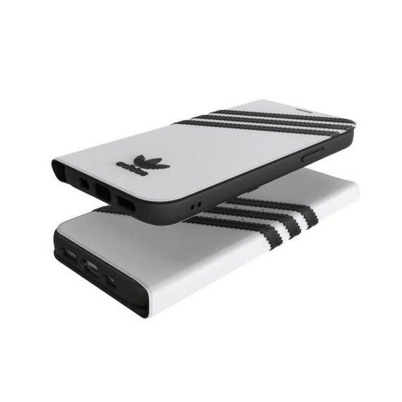 Adidas OR Booklet Case PU for iPhone 12 / 12 Pro 6.1" - white and black - Uncategorized Cases (2) - Cases - Techbox