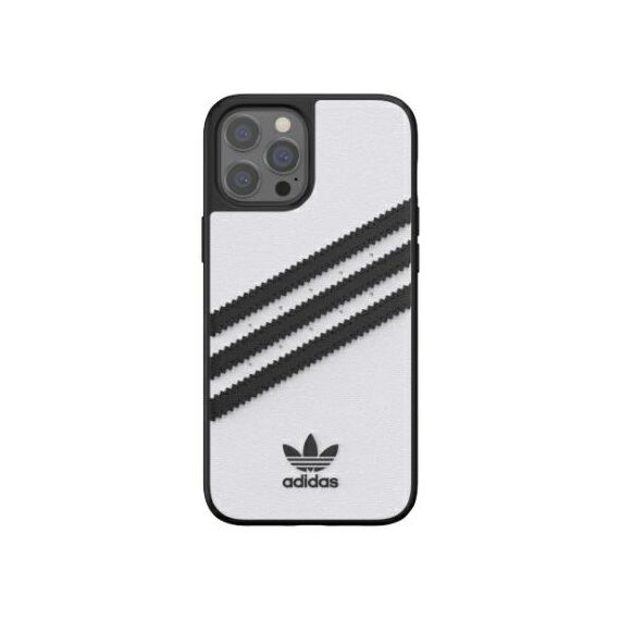 Adidas OR Moulded Case PU for iPhone 12 Pro Max - White/Black - Uncategorized Cases (2) - Cases - Techbox