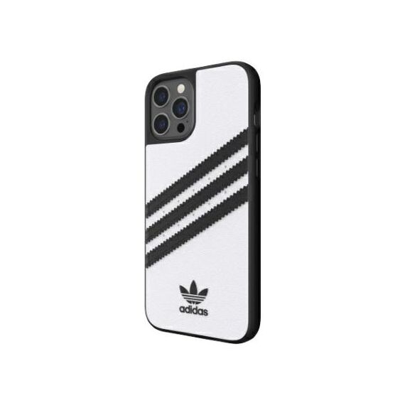 Adidas OR Moulded Case PU for iPhone 12 Pro Max - White/Black - Uncategorized Cases (2) - Cases - Techbox